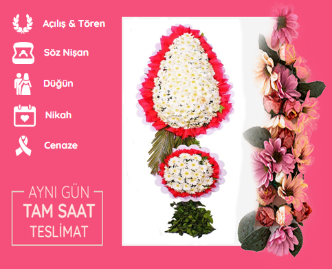 Tüm Çelenk ve Ferforje Modellerimizi Bornova Aynı Gün Tam Saat Teslimat Garantisi İle Gönderin.